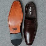 Sapato Masculino Loafer Romani - Couro Chocolate