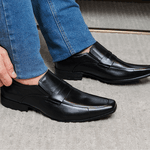 Sapato Masculino Mocassim London - Couro Preto