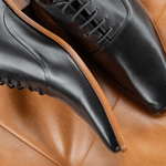 Sapato Masculino Oxford Romani - Couro Preto