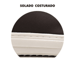 Tênis Casual Masculino Sola Alta Flat Amarração Café