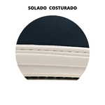 Tênis Casual Masculino Sola Alta Flat Amarração Marinho