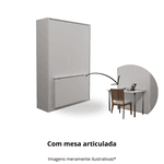 Cama Solteiro Vertical Linha Prime Com Movel