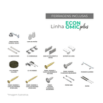 Kit Ferragens Beliche Linha Economic - SH