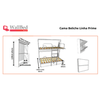 Cama Beliche Linha Prime Com Movel