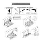 Kit Ferragens Casal Horizontal Linha Economic - SH