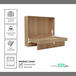 Kit Ferragens Casal Horizontal Linha Economic - SH