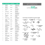 Kit Ferragens Casal Vertical Linha Economic - SH