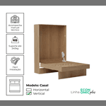 Kit Ferragens Casal Vertical Linha Economic - SH