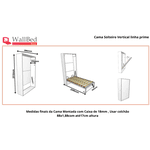 Kit Ferragens Solteiro Vertical Linha Prime