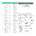 Kit Ferragens Queen Vertical Linha Economic - SH