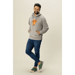 Moletom Lobo Guará - Cinza