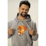 Moletom Lobo Guará - Cinza