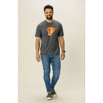 Camiseta Lobo Guará - Cinza