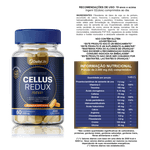 Cellus Redux - Suplemento Para Celulites Varizes e Estrias - 60 Compr Mastigáveis de 1000mg - 5x 