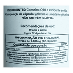 Coenzima Q10 Ubiquinona - Bio Vittas - 120 Cápsulas
