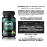 Mag3 - Blend De Magnésio Treonato - 60 Comprimidos de 1000mg - 5x 