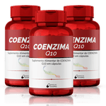 Coenzima Q10 Ubiquinona - Bio Vittas - 120 Cápsulas - 3x