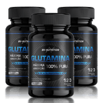 Glutamina Cáps - 3x