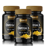 Ômega 3 - Suplemento Óleo de Peixe - Dha 240/Epa 360 - 90 Cápsulas - 3x