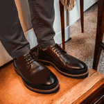 Sapato Masculino Derby Londres Café