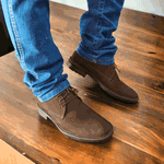 Bota Nobuck Noruega Cafe