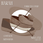 Sapato Masculino Sider NARAH Camurça Taupe 