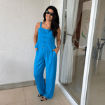Conjunto Feminino Lacinho - Azul Capri
