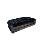 Sofá Chesterfield Conde Imperial 3 Lugares 2,20 cm Yasbelly Decor 