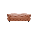 Sofá Chesterfield Conde 3 Lugares 2,20 cm Yasbelly Decor 