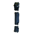 kit Sofá Chesterfield Conde 3 Lugares +2 poltronas + puff Yasbelly Decor 