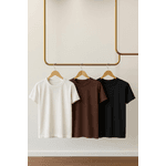 KIT BASICMATCH | 3 T-SHIRTS 100% algodão