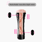 LANTERNA MASTURBADORA COM VIBRAÇÃO VAGINA
