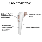 SUGADOR DE CLÍTORIS SATISFYER NUMBER TWO
