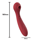 SUGADOR DE CLITORIS DUPLO BASIC RECARREGÁVEL