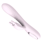 VIBRADOR RABBIT ALCI ROSA RECARREGÁVEL