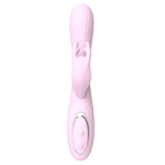 VIBRADOR RABBIT ALCI ROSA RECARREGÁVEL