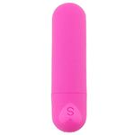BULLET MY PINK AVELUDADO RECARREGÁVEL