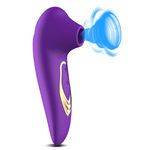 ESTIMULADOR DE CLITORIS ONDAS VERMELHO RECARREGÁVEL