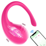 VIBRADOR GLANDE PINK VIA BLUETOOTH