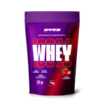 Whey Protein Morango Sache 1 kilo Alta Concentração Proteína 