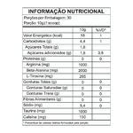 Pré Treino Sabor Limão Força Energia Disposição 300 Gramas 