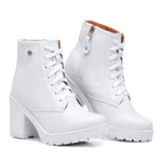BOTA FEMININA BRANCO