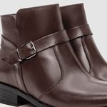 Bota Feminina Lady Classic 0873 Dark Brown