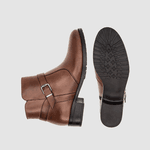 Bota Feminina Lady Classic 0873 Dark Tan