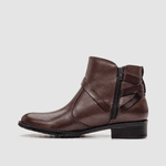 Bota Feminina Lady Essential 0852 Dark Brown