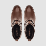 Bota Feminina Lady Urban 0866 Dark Tan