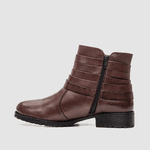 Bota Feminina Montaria Elegance 0822 Dark Brown