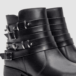 Bota Feminina Montaria Elegance 0822 Preto