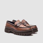 Sapato Manu Elegance 0480 Dark Brown/Tan