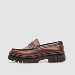 Sapato Manu Elegance 0480 Dark Brown/Tan